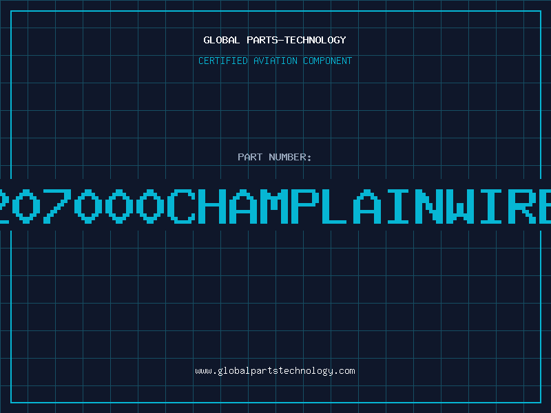Aviation Part 207000CHAMPLAINWIRE