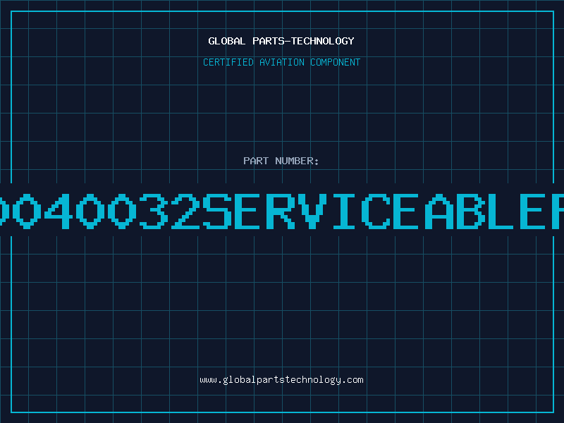 Aviation Part 2070040032serviceablepart