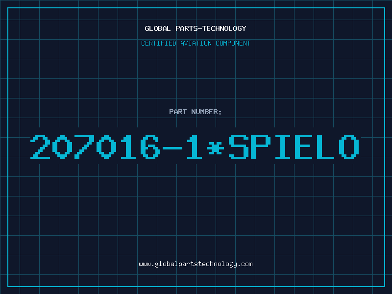 Aviation Part 207016-1*SPIELO