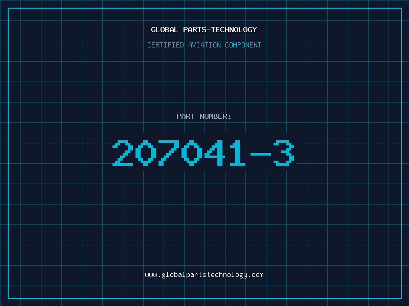 Aviation Part 207041-3