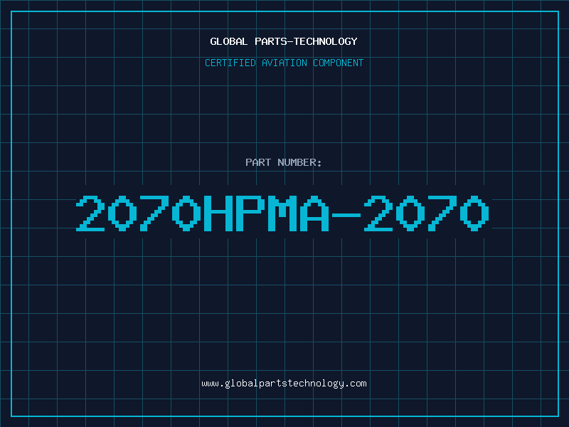 Aviation Part 2070HPMA-2070