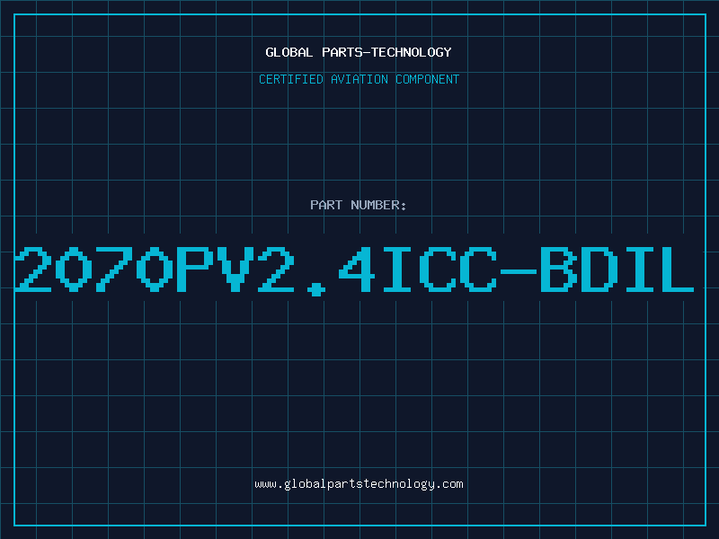 Aviation Part 2070PV2.4ICC-BDIL
