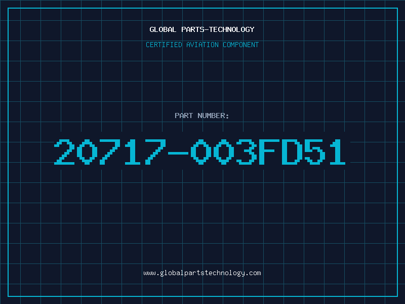 Aviation Part 20717-003FD51