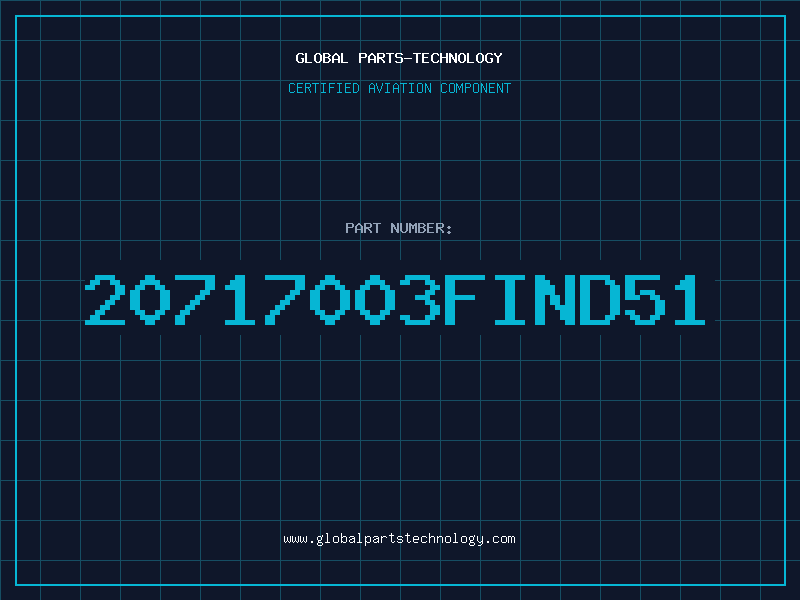 Aviation Part 20717003FIND51