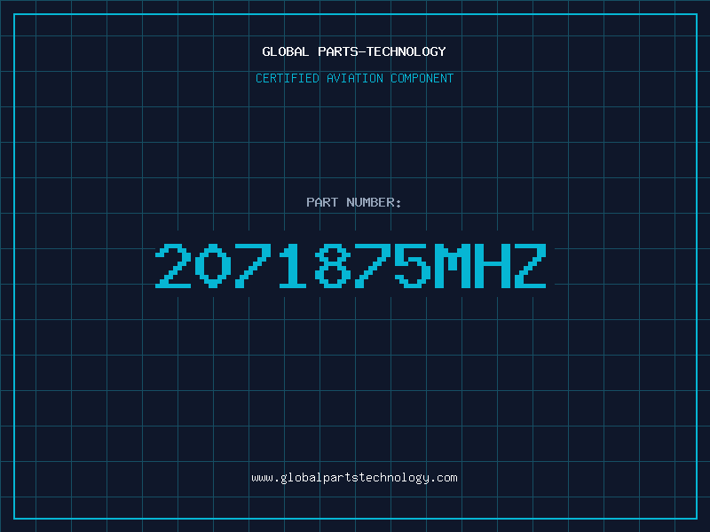 Aviation Part 2071875MHZ