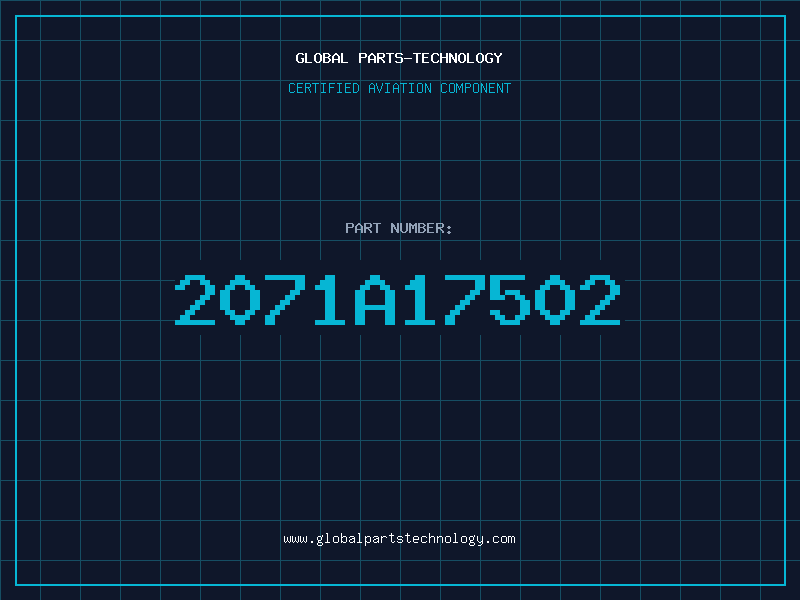 Aviation Part 2071A17502