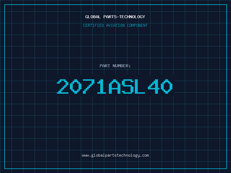 Aviation Part 2071ASL40