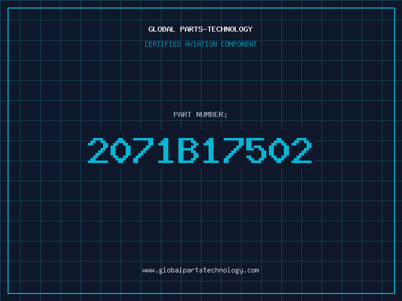Aviation Part 2071B17502