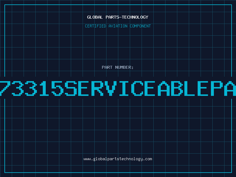 Aviation Part 2073315serviceablepart