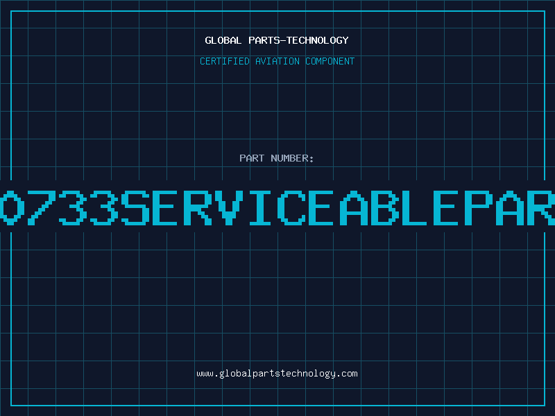 Aviation Part 20733serviceablepart