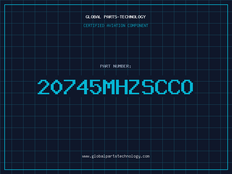 Aviation Part 20745MHZSCCO