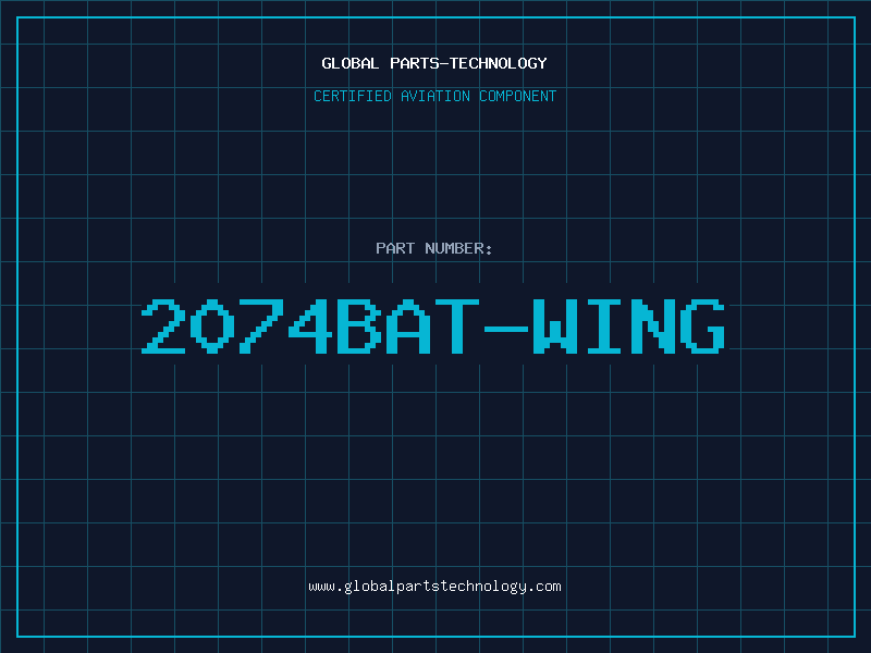 Aviation Part 2074BAT-WING