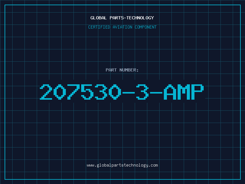Aviation Part 207530-3-AMP
