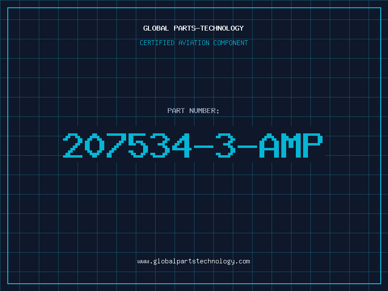 Aviation Part 207534-3-AMP