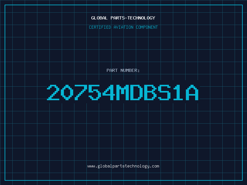 Aviation Part 20754MDBS1A