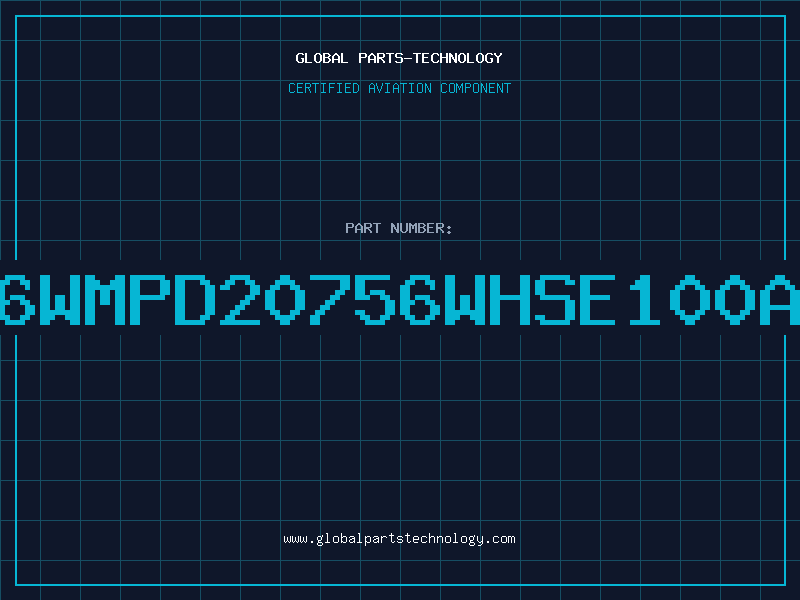 Aviation Part 20756WMPD20756WHSE100A3771