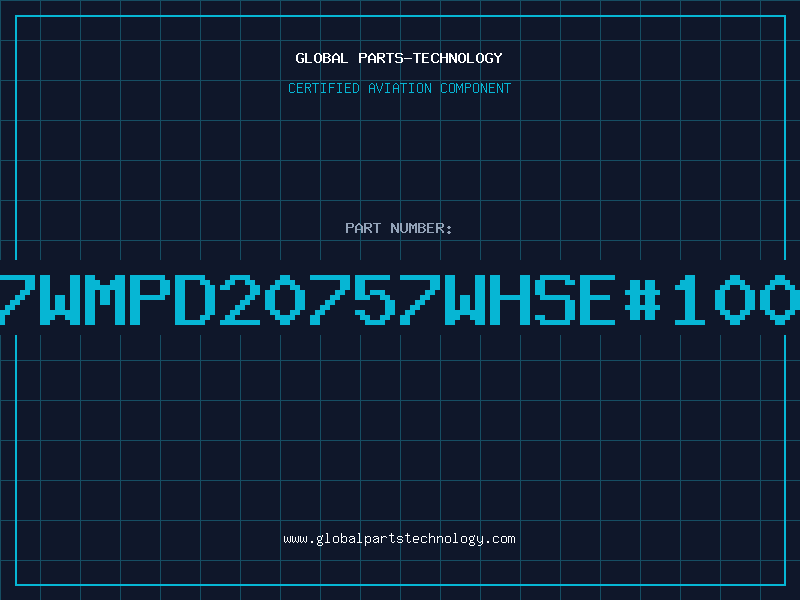 Aviation Part 20757WMPD20757WHSE#10078-1