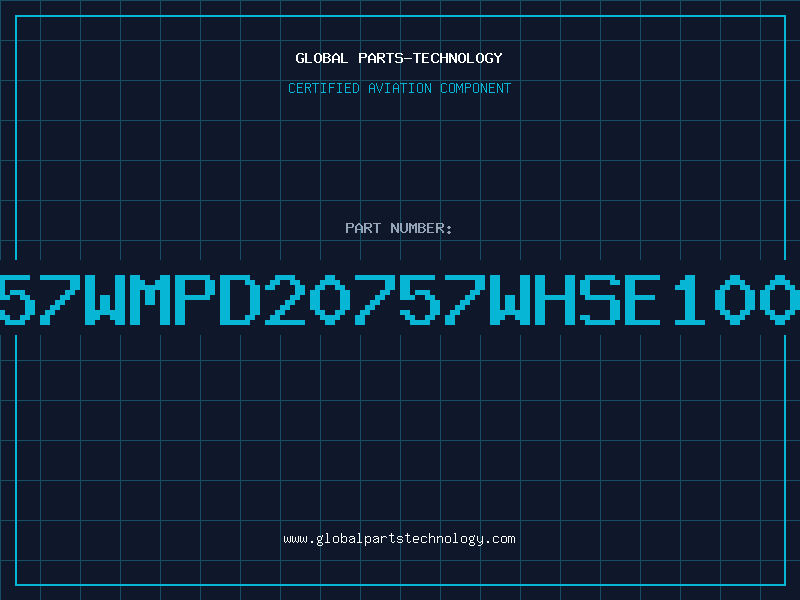 Aviation Part 20757WMPD20757WHSE100781