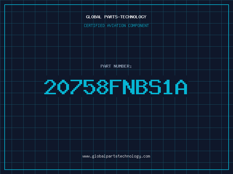 Aviation Part 20758FNBS1A