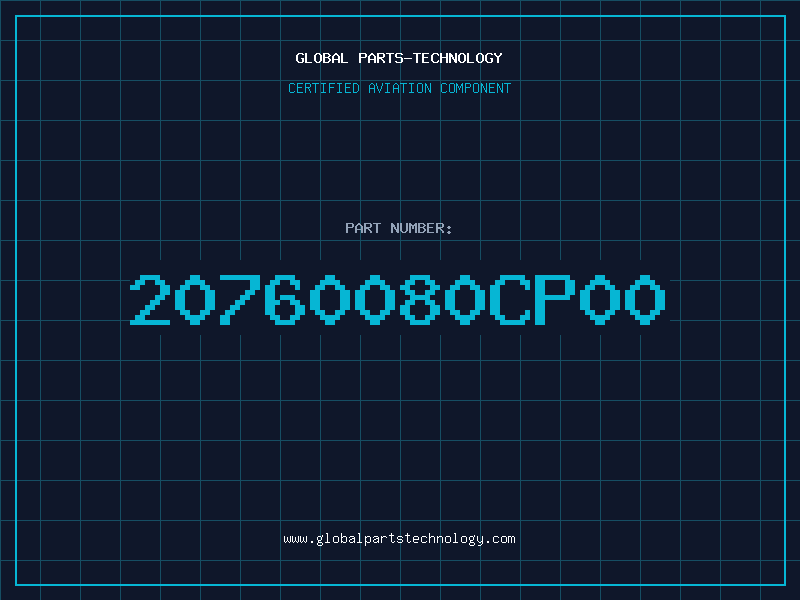 Aviation Part 20760080CP00