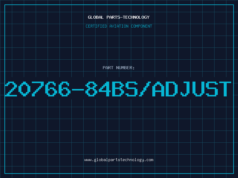 Aviation Part 20766-84BS/ADJUST