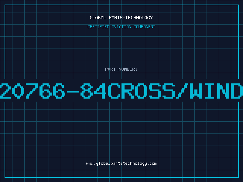 Aviation Part 20766-84CROSS/WIND