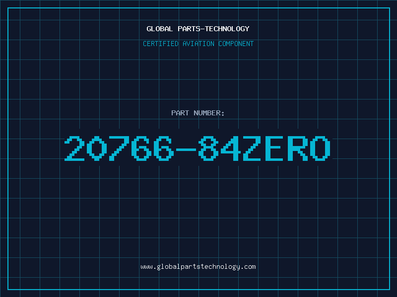 Aviation Part 20766-84ZERO