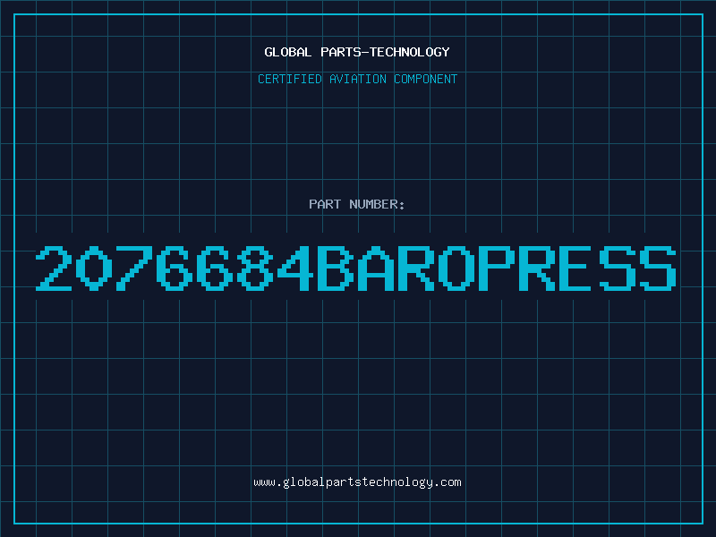 Aviation Part 2076684BAROPRESS