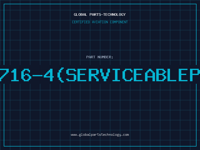 Aviation Part 207716-4(serviceablepart