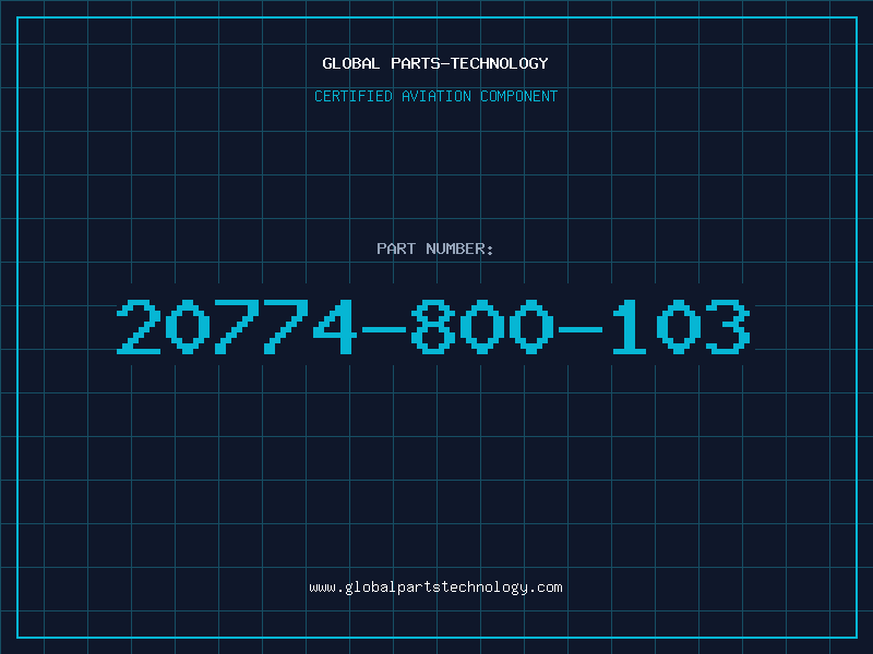 Aviation Part 20774-800-103