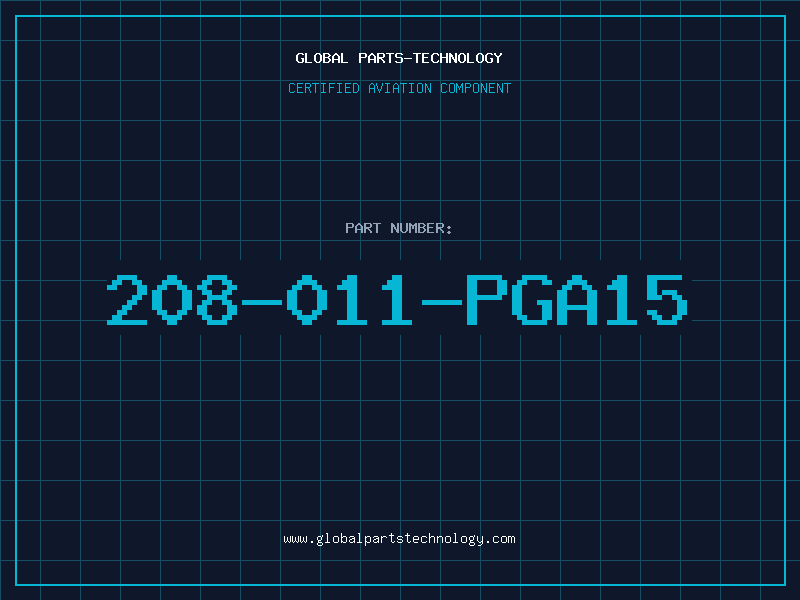 Aviation Part 208-011-PGA15