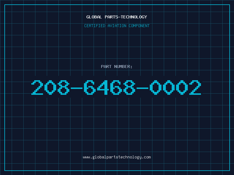 Aviation Part 208-6468-0002