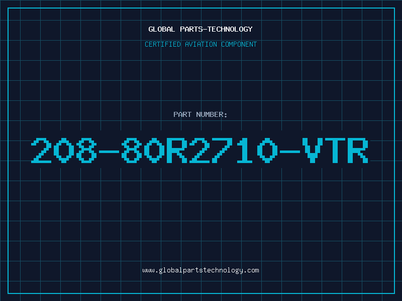 Aviation Part 208-80R2710-VTR