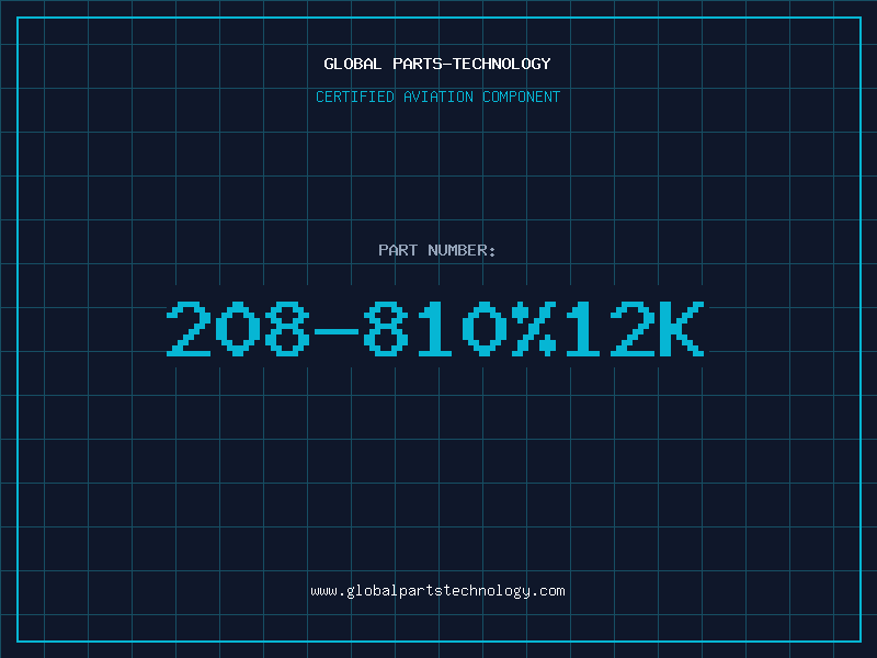 Aviation Part 208-810%12K