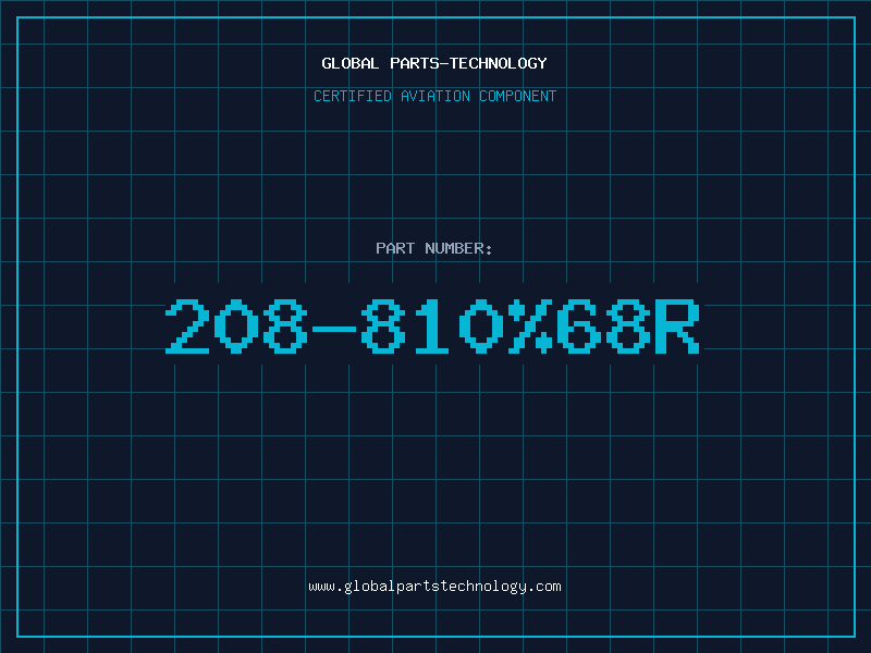 Aviation Part 208-810%68R
