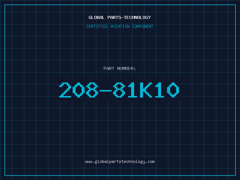 Aviation Part 208-81K10