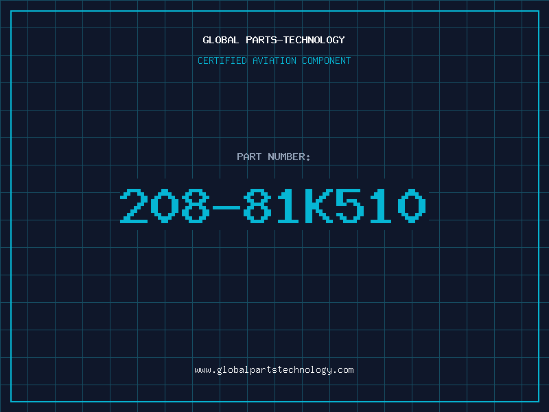 Aviation Part 208-81K510