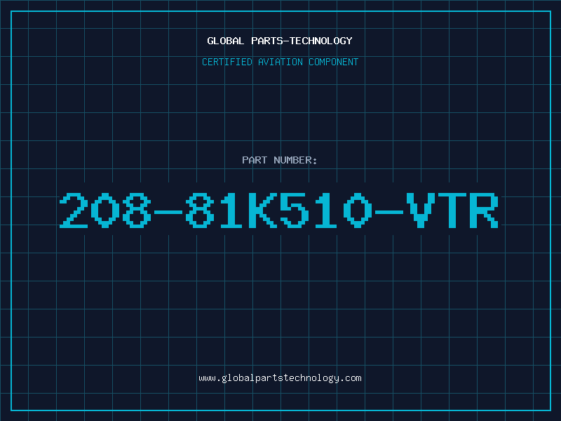 Aviation Part 208-81K510-VTR