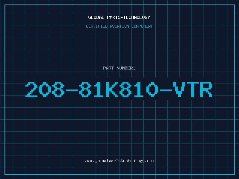 Aviation Part 208-81K810-VTR