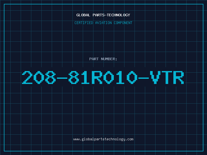 Aviation Part 208-81R010-VTR