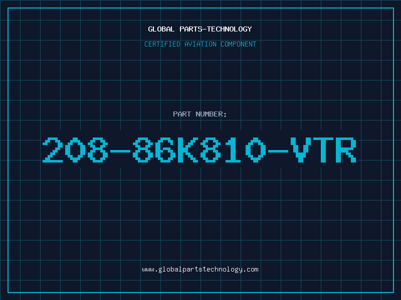 Aviation Part 208-86K810-VTR