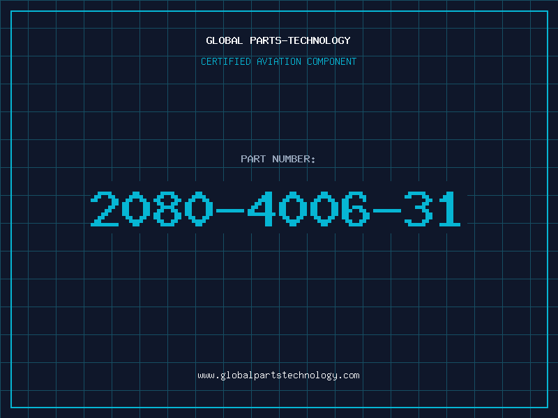 Aviation Part 2080-4006-31