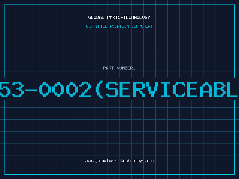 Aviation Part 2080253-0002(serviceablepart