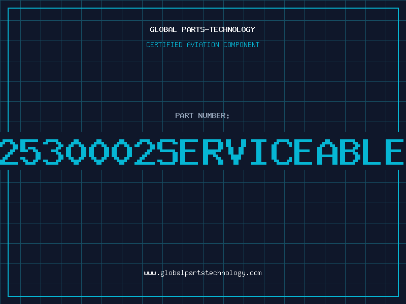Aviation Part 20802530002serviceablepart