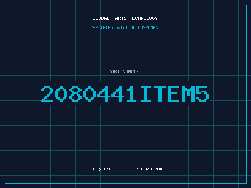 Aviation Part 2080441ITEM5