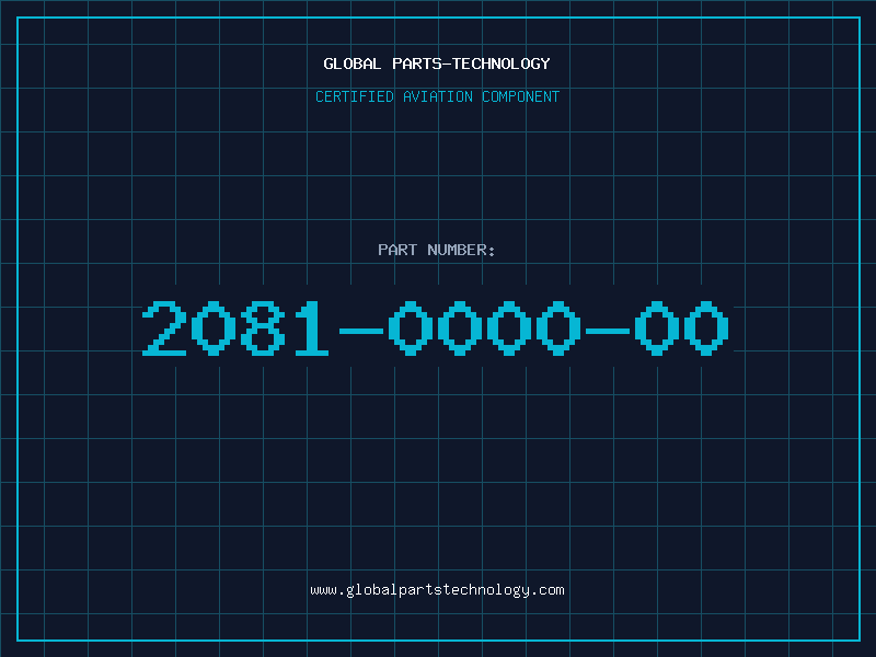 Aviation Part 2081-0000-00