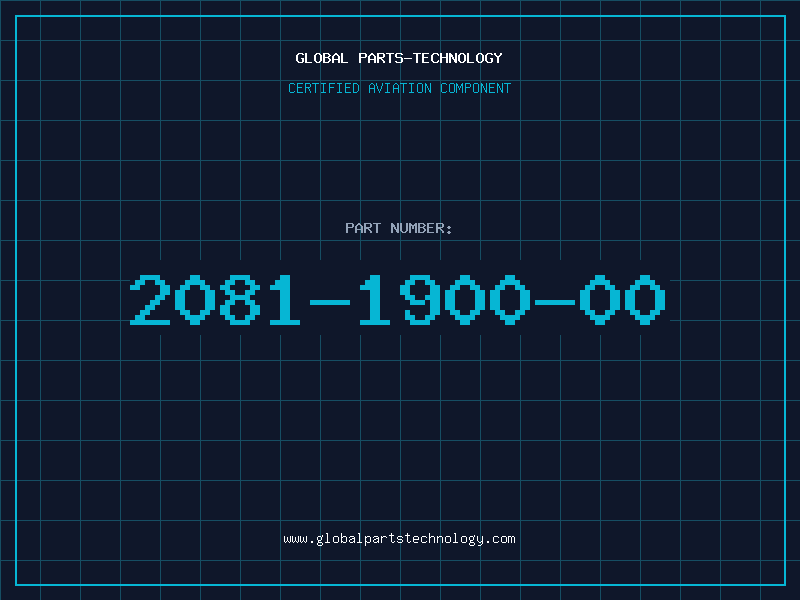 Aviation Part 2081-1900-00