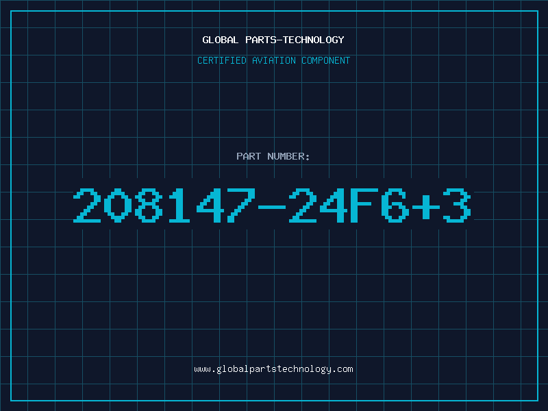 Aviation Part 208147-24F6+3