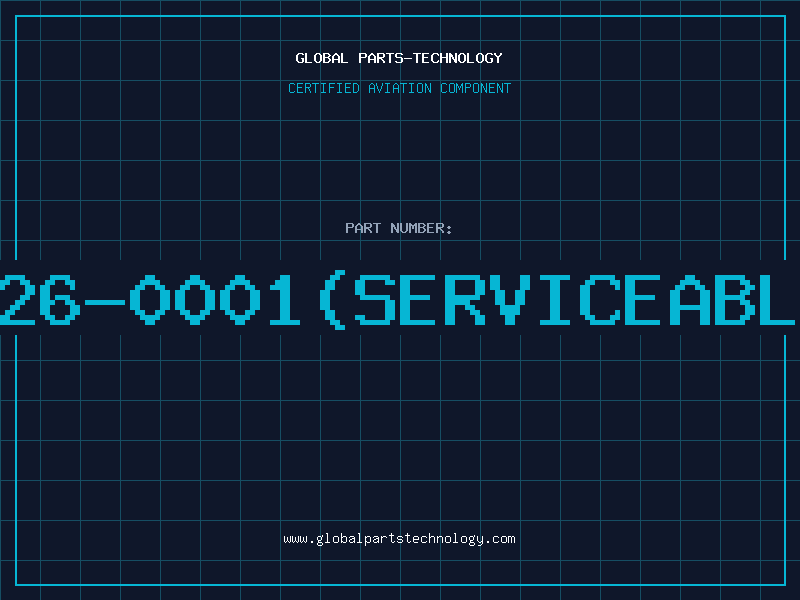 Aviation Part 2083526-0001(serviceablepart