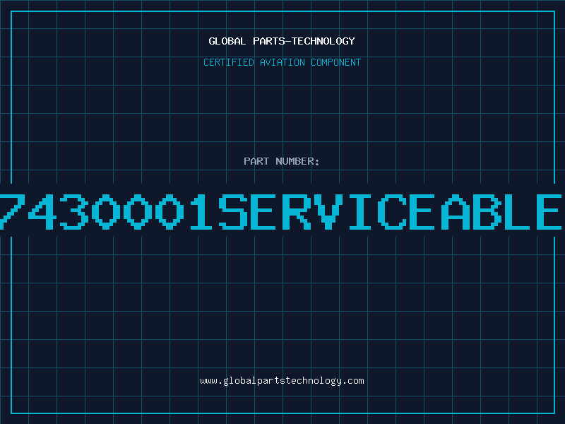 Aviation Part 20837430001serviceablepart